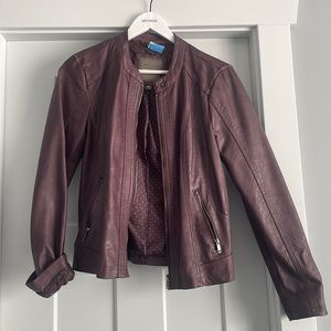 Maurices synthetic leather jacket.  Size M
